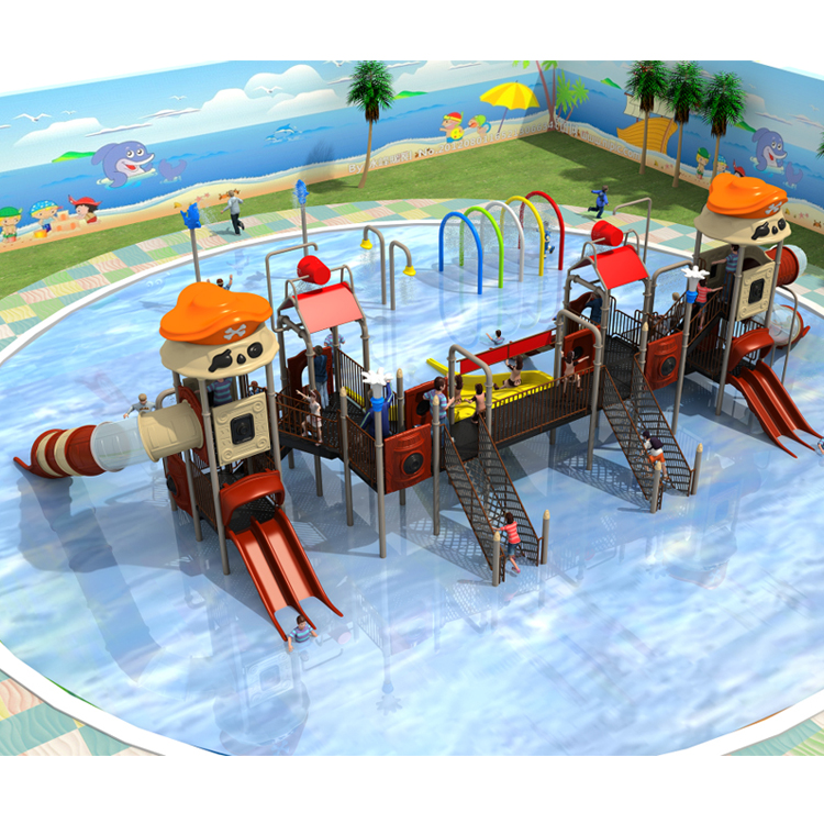 有趣的水上游戏儿童水上乐园水上游乐场水上乐园滑梯出售